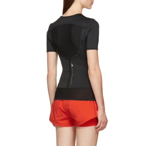 adidas by Stella McCartney Black T-Shirt - Picture 2 of 7